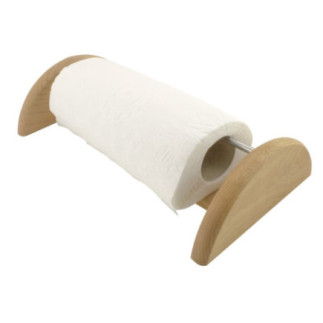 Suport pentru rola de prosoape de hârtie model de perete cu design rustic din lemn ideal pentru bucătărie terasă sau filigorie