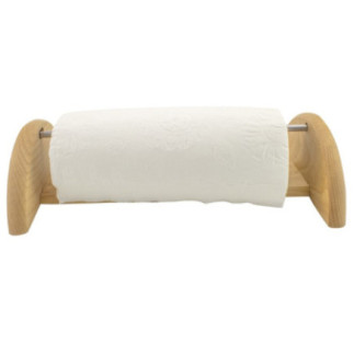 suport de perete din lemn cu rolă de hârtie