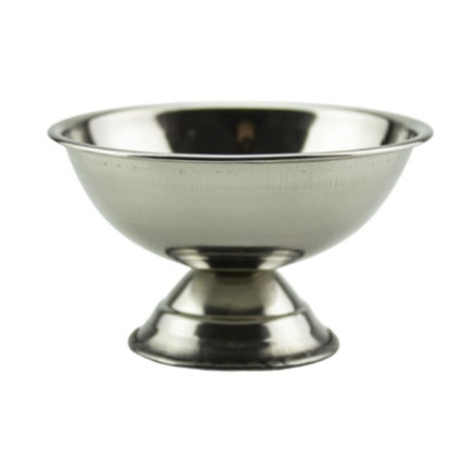 Cupă pentru înghețată sau deserturi, din inox, perfectă și pentru cocktailuri de creveți sau salate de fructe 10 cm