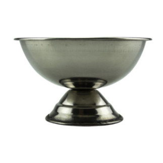 Cupă pentru înghețată sau deserturi, din inox, perfectă și pentru cocktailuri de creveți sau salate de fructe 10 cm