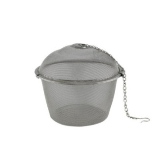 sitǎ sfericǎ cu capac și lanț pentru infuzat condimente