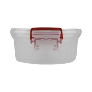 set caserole rotunde din plastic cu capace etanșe cu clipsuri