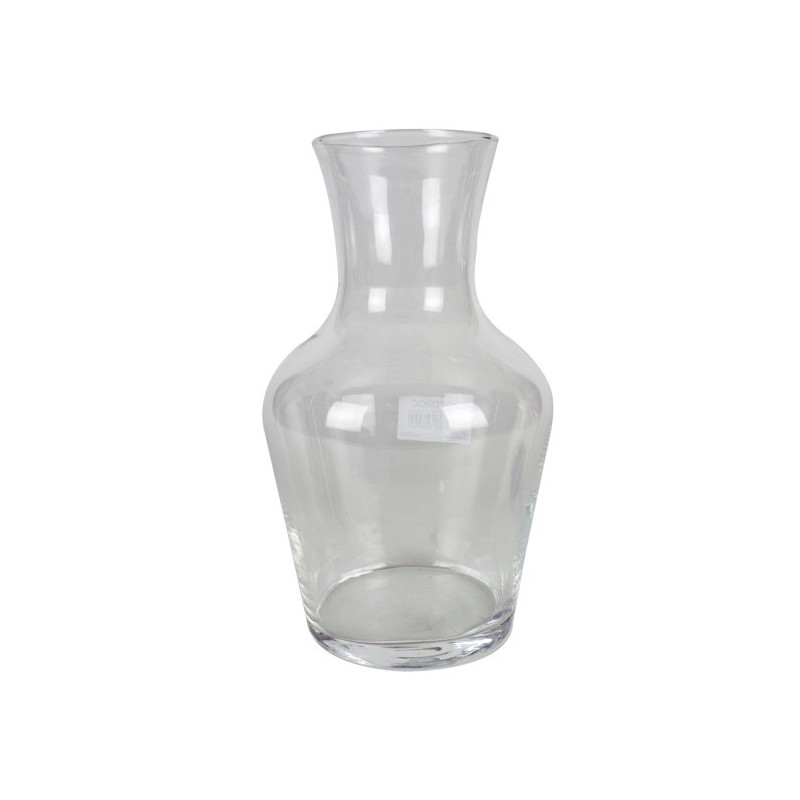 Carafă clasică din sticlă potrivită pentru apă, băuturi răcoritoare și vin, design elegant, potrivită pentru orice ocazie 1 L