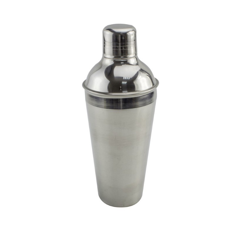 Shaker pentru cocktailuri din inox cu capac și filtru încorporat, esențial pentru bartenderi și pasionații de cocktailuri