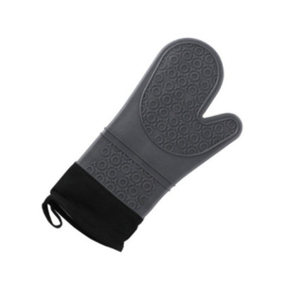 Mănușă pentru gătit, termorezistentă din silicon, protecție împotriva arsurilor atunci când manevrați tăvi și vase fierbinți