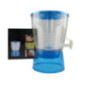 dozator pentru sucuri cu rezervor mare cu robinet și bază stabilă din plastic albastru
