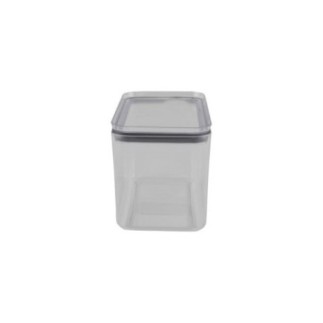 cutie dreptunghiulară din plastic transparent cu capac închis etanș