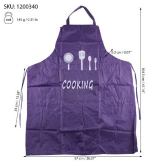 șorț bucătărie cu informații despre dimensiuni