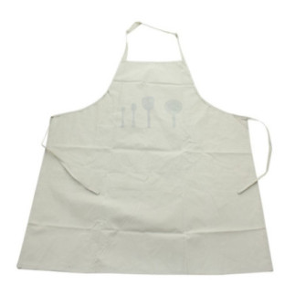 Șorț de bucătărie pentru gătit, protecție împotriva petelor și a stropilor de ulei, mărime universală, unisex, crem