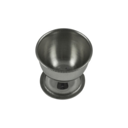 Suport pentru ouă fierte, cupă cu picior din inox perfectă pentru servit ouă fierte la micul dejun, ideal pentru restaurante