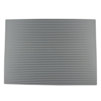 covoraș dreptunghiular pentru uscat vase și tacâmuri din elastomer cu canale de colectare a apei