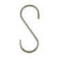 cârlig din inox în formă de S pentru măcelari și carmangerii