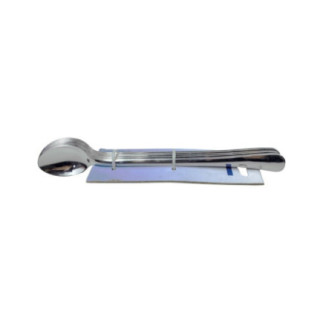 set 6 lingurițe din inox cu coadă lungă pentru cocktailuri sau desert