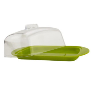 untieră din plastic cu capac pentru servirea și păstrarea untului