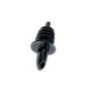 pourer negru din silicon pentru dozare lichide