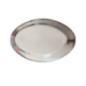 platou din inox oval întors cu susul în jos