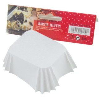 Hârtii Muffin Dreptunghiulare | Coacere Perfectă, Design Inedit | gogiva