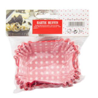 set de hârtii pentru copt prăjituri ambalate în pungă transparentă cu etichetă