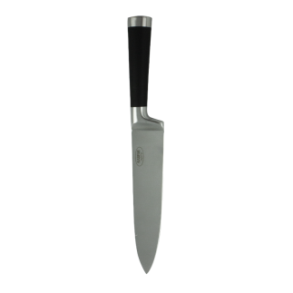 cuțit bucătar cu lamă din inox și mâner ergonomic