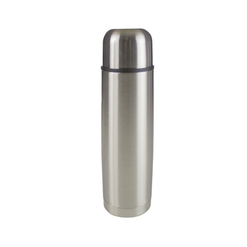 Termos inox cu capac, soluția perfectă pentru camping, drumeții și activități în aer liber, băuturi calde timp îndelungat, 750ml