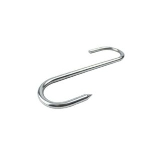 Cârlig 16cm, inox premium, accesoriu esențial pentru atârnarea și manipularea cărnii în procesul de procesare, uscare și afumare