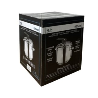 cutie din carton ambalaj pentru o oală sub presiune 5 L din inox