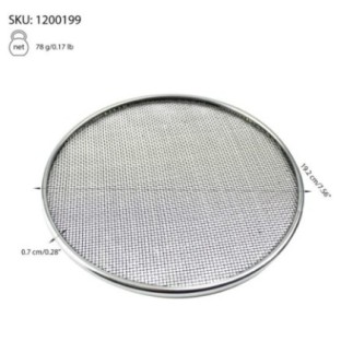 sită metalică rotundă pentru protecție flacără aragaz cu specificații despre dimensiuni