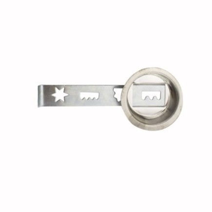 accesoriu metalic pentru modelat aluatul de biscuiți utilizat cu mașina de tocat carne nr 5