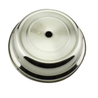 Capac inox pentru acoperirea farfuriilor, previne răcirea și protejează mâncarea, potrivit pentru restaurante și terase, Ø 24 cm