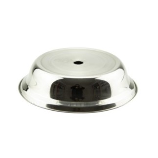 Capac inox pentru acoperirea farfuriilor, previne răcirea și protejează mâncarea, potrivit pentru restaurante și terase, Ø 27 cm