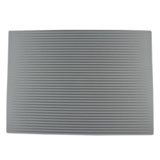 covoraș dreptunghiular pentru uscat vase și tacâmuri din elastomer cu canale de colectare a apei