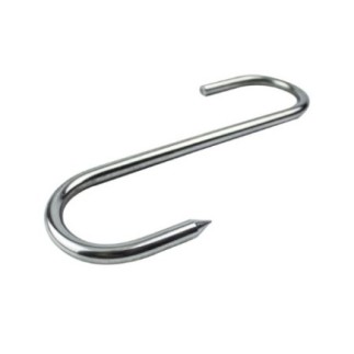 Cârlig 22cm, inox premium, accesoriu esențial pentru atârnarea și manipularea cărnii în procesul de procesare, uscare și afumare