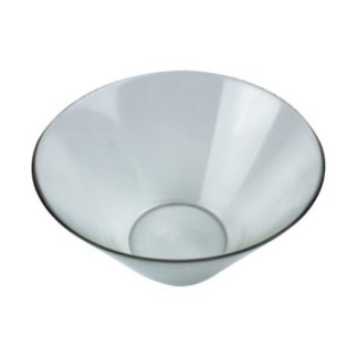 vas de sticlă conic perfect pentru servit salate