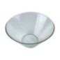 vas de sticlă conic perfect pentru servit salate