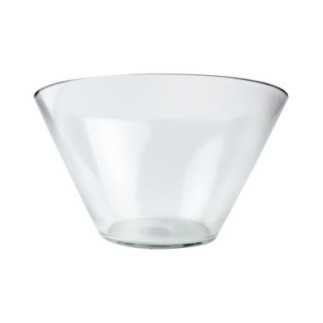 vas conic din sticlă pentru servit supe ciorbe sau salate