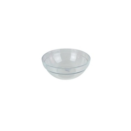Bol rotund din sticlă pentru sosuri, dressinguri și condimente, design elegant și compact, stivuibil, 30 ml