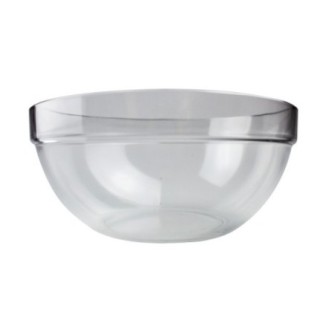 bol rotund din sticlă cu bordură pentru amestec alimente în bucătărie