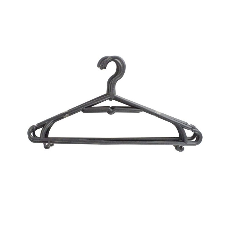 Set de umerașe pentru haine cu bară pentru pantaloni și cârlige pentru fuste, ideal pentru paltoane, cămăși și pantaloni, 5 buc