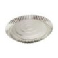 formă metalică rotundă cu margini ondulate și joase pentru copt tarte