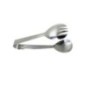 clește pentru salată din inox cu capetele în formă de lingură și furculiță