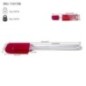 Spatulă de bucătărie pentru întins crema pe torturi, amestecat si glazurat prăjituri, flexibilă din silicon cu mâner transparent spatulă silicon pentru întins creme însoțită de informații despre ambalaj dimensiuni și greutate