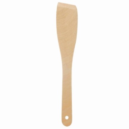 spatulă îngustă din lemn pentru gătit