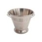 recipient mic din inox tip găletușă cu toartă pentru servit sosuri
