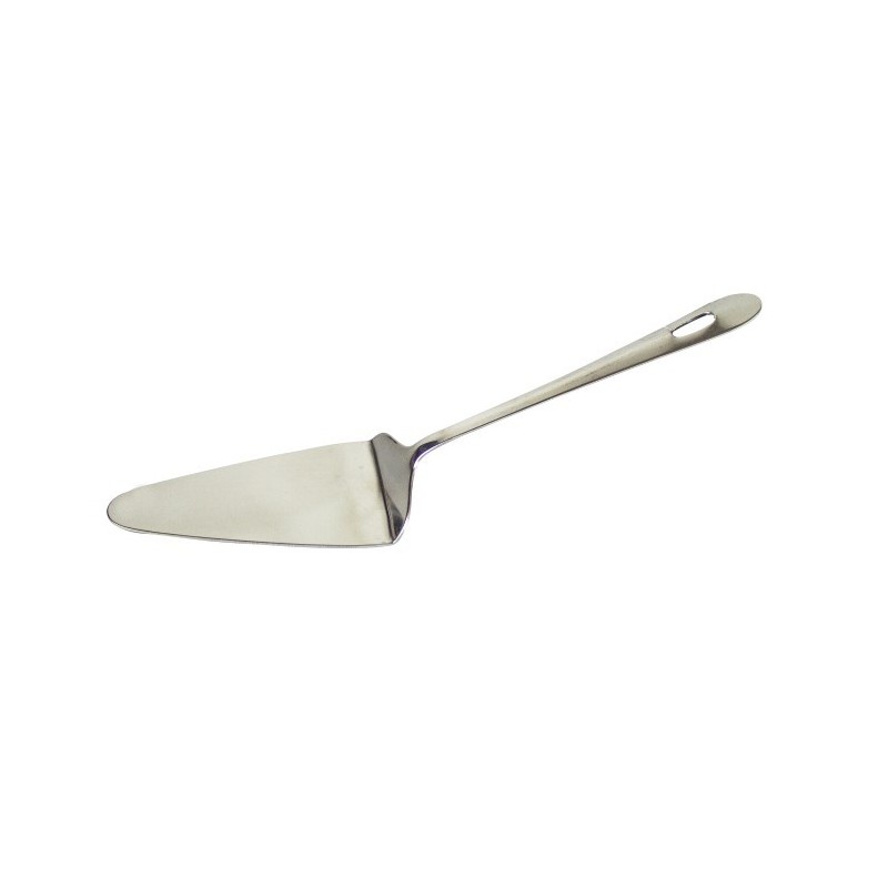 Paletă inox pentru servit tort plăcinte și prăjituri, mâner ergonomic cu orificiu pentru agățare