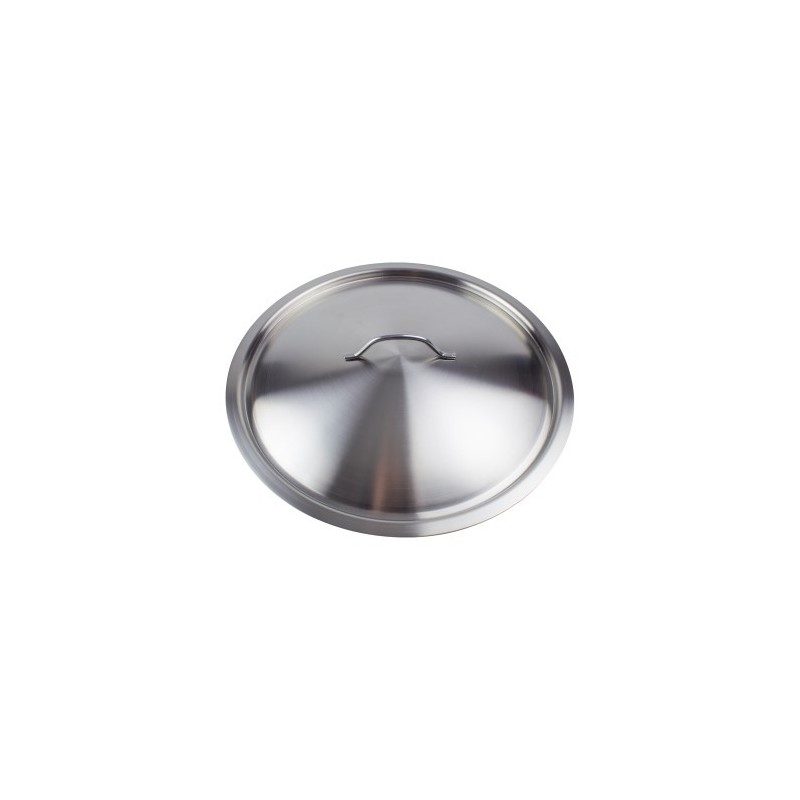 Capac profesional, din  Inox, pentru oale și cratițe, robust, potrivit pentru uz intensiv în restaurante și cantine, 32 cm