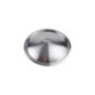capac profesional din inox cu finisaj lucios și mâner central pentru oale de bucătărie