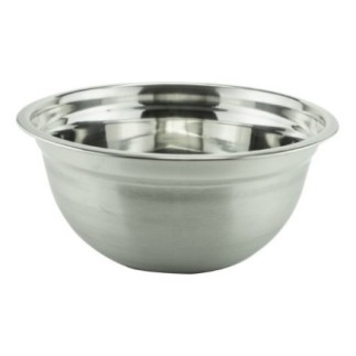 Bol din inox pentru bucătărie, utilizare versatilă, rezistent, practic și ușor de curățat, pentru preparare sau servire, 18 cm