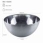 bol rotund de 29 cm din inox însoțit de informații despre dimensiuni și greutate