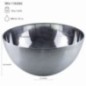 bol rotund de 36 cm din inox cu săgeți care indică dimensiunile produsului