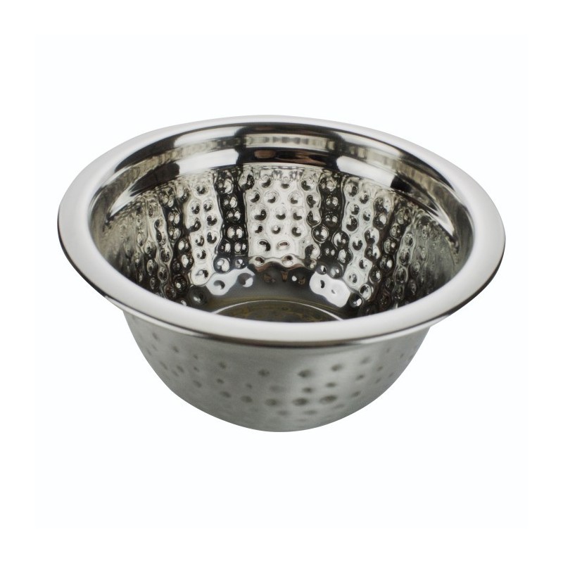 Bol din inox cu model texturat, rezistet și versatil, pentru gătit și servire, perfect în orice bucătărie, diametrul 20 cm